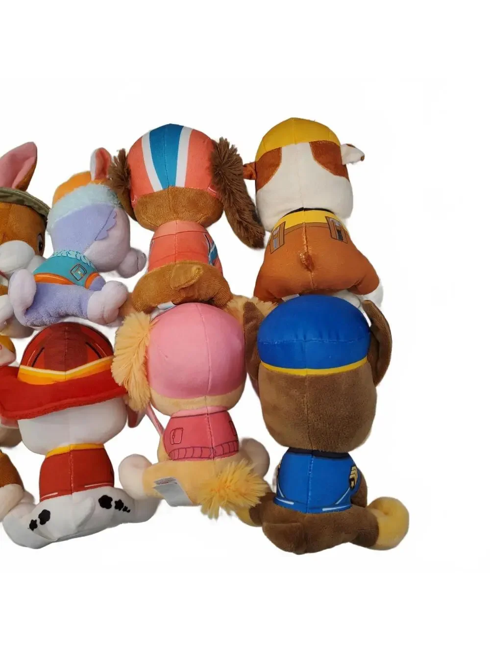 Paw Patrol Plush Toy Lot Skye Everest Rubble Chase Marshall 8